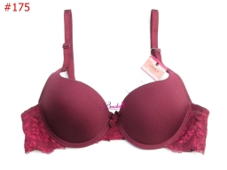 ÁO LÓT LOVELY TRƠN DÂY REN ĐỎ ĐÔ - 175